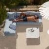 Sofá modular 4 Solanas para terraza de Gandia Blasco. Sofás de exterior.