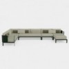 Sofá modular 6 Solanas de Gandia Blasco. Sofa modular para jardín y patio.