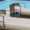 Mesa baja Solanas de Gandia Blasco. Mesas de diseño para terrazas y patios.