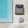 Mesa baja Solanas de Gandia Blasco. Mesas de diseño para terrazas y patios.