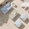Mesa baja Solanas de Gandia Blasco. Mesas de diseño para terrazas y patios.