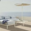 Mesa baja Solanas de Gandia Blasco. Mesas de diseño para terrazas y patios.