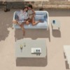 Mesa baja Solanas de Gandia Blasco. Mesas de diseño para terrazas y patios.