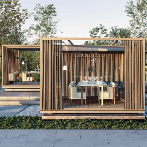 Mesa Solanas de exterior Gandia Blasco. Mesas alta para terrazas.