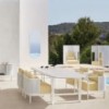 Mesa Solanas de exterior Gandia Blasco. Mesas alta para terrazas.