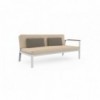 Sofá resistente modular 1 Timeless para exterior de Gandia Blasco.