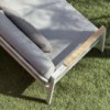 Sofá resistente modular 1 Timeless para exterior de Gandia Blasco.