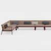 Sofá modular 4 Timeless para terraza de Gandia Blasco. Sofá de diseño.