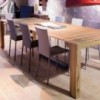 Mesa/consola A3 de Ozzio design. Cónsola- mesa comedor transformables.