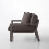 Sillón Flat de Gandía Blasco. Sillones de diseño para exterior en aluminio.