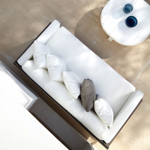 Sofá de estilo mediterráneo Flat para exterior de Gandía Blasco