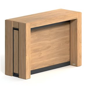 Mesa/consola A3 de Ozzio design. Cónsola- mesa comedor transformables.