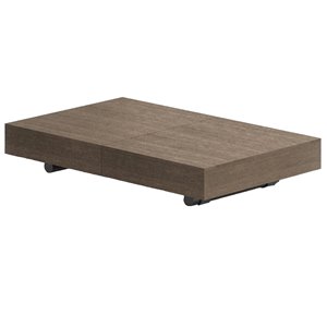 Mesa transformable Box legno de Ozzio design. Sillas y mesas transformables.