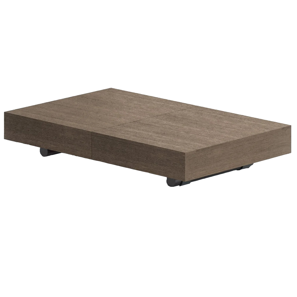 Mesa transformable Box legno de Ozzio design. Sillas y mesas transformables.