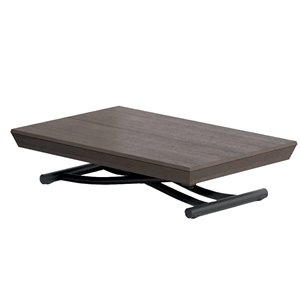 Mesa de salón transformable Leonardo de Ozzio Design. Muebles modernos