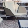 Butaca Textilede Gandia Blasco. Butacas modernas para terraza y jardín.