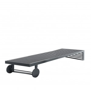Tumbona DNA reclinable para exterior de Gandia Blasco. Tumbonas de diseño.