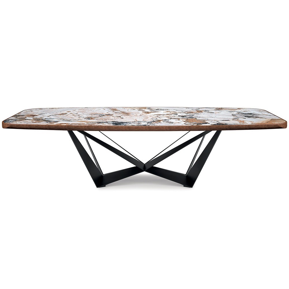 Mesa Skorpio Keramik Premium de Cattelan Italia. Mesas modernas de cerámica.