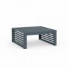 Mesa original Tumbona Dna de Gandia Blasco. Mesa para exteriores de diseño.
