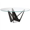 Mesa Skorpio Round de Cattelan Italia. Muebles modernos italianos. Mesas redondas.