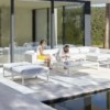 Sofá modular 6 DNA para terraza de Gandia Blasco. Sofá de diseño para jardín.