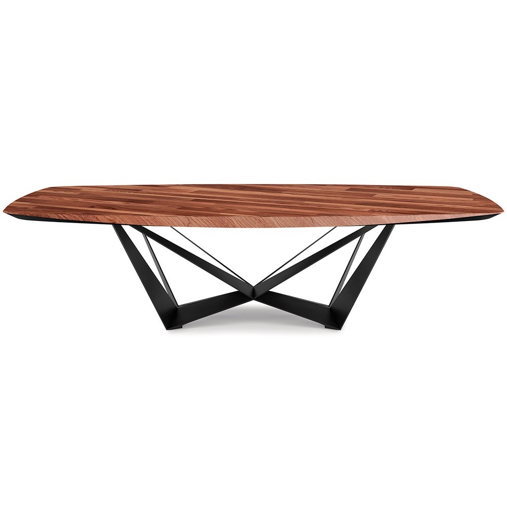 Mesa Skorpio Wood de Cattelan Italia. Muebles modernos italianos.