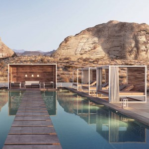 Cama cómoda de diseño Daybed Reclinable para exterior de Gandía Blasco