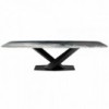Mesa Stratos CrystalArt de Cattelan Italia. Mesas de diseño. Mesas modernas.