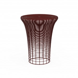 Taburete Alto Aram Outdoor de diseño para jardín o terraza de Gandia Blasco.