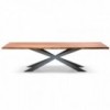 Mesa Spyder wood de Cattelan Italia. Muebles modernos italianos. Mesas de comedor.