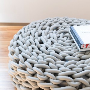 Pouf polipropileno Rebels de Covo. Poufs modernos. Complementos de diseño.