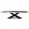Mesa Tyron CrystalArt de Cattelan Italia. Mesa de cristal para comedor.