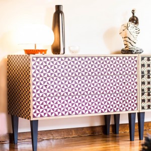 Cómoda Tinello Italiano de Covo. Cómoda para dormitorio de estilo bárroco.