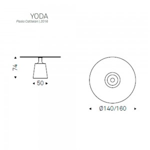 Mesa Yoda de Cattelan Italia. Muebles modernos italianos.