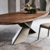 Mesa Tyron Wood de Cattelan Italia. Mesas de madera. Mesas de comedor.