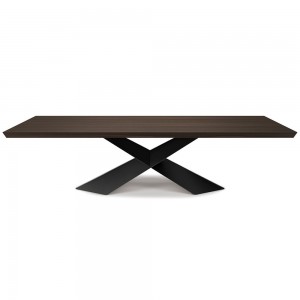Mesa Tyron Wood de Cattelan Italia. Mesas de madera. Mesas de comedor.