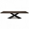 Mesa Tyron Wood de Cattelan Italia. Mesas de madera. Mesas de comedor.