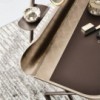 Tocador Cocoon Trousse Leather de Cattelan Italia. Tocador moderno para dormitorio.