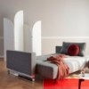 Sofá cama matrimonio de diseño para salón Cassius Deluxe Excess Lounger Innovation Living.