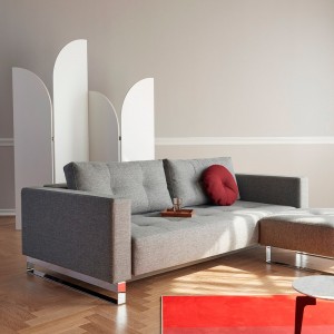 Sofá cama matrimonio de diseño para salón Cassius Deluxe Excess Lounger Innovation Living.