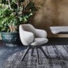 Silla Bombé de Cattelan Italia. Sillas tapizadas. Sillas para comedor.