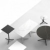 Mesa auxiliar Faz pie Ø65 de Vondom. Muebles y complementos de exterior.