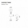 Lámpara sobremesa Choose Table Artemide