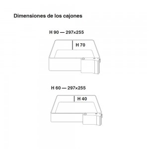 Carro Boby B1 de B-Line. Muebles y complementos de exterior e interior.