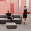 Sofá Ulm módulo lateral con Acolchado silvertex y opción de luz