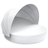 Cama Ulm Daybed de Diseño con respaldo abatible y parasol | Vondom