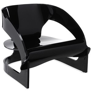 Butaca de diseño ideal para salón o exteriores Joe Colombo Kartell.