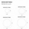 Lámparas de sobremesa Dioscuri Table Artemide. Tienda online lamparas modernas.