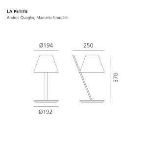 Lámpara sobremesa La Petite Artemide