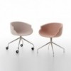 Butaca con ruedas Bix de B-Line. Muebles modernos exterior e interior.